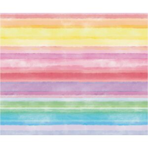 Motivkarton Regenbogen Streifen Pastell, 49,5 x 68 cm, 10...