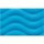 Schultütenrohling aus 3D Wellpappe californiablau, h: 68 cm