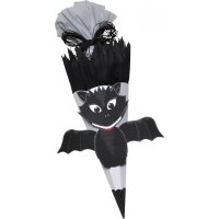 Schultüte Bastelset Fledermaus von Prell, inkl. Schulstarterpaket GRATIS