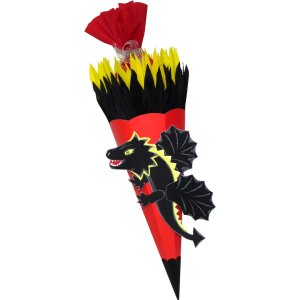 Schultüte Bastelset Schwarzer Drache von Prell,...