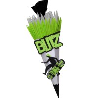 Schultüte Bastelset Skateboard von Prell, inkl. Schulstarterpaket GRATIS