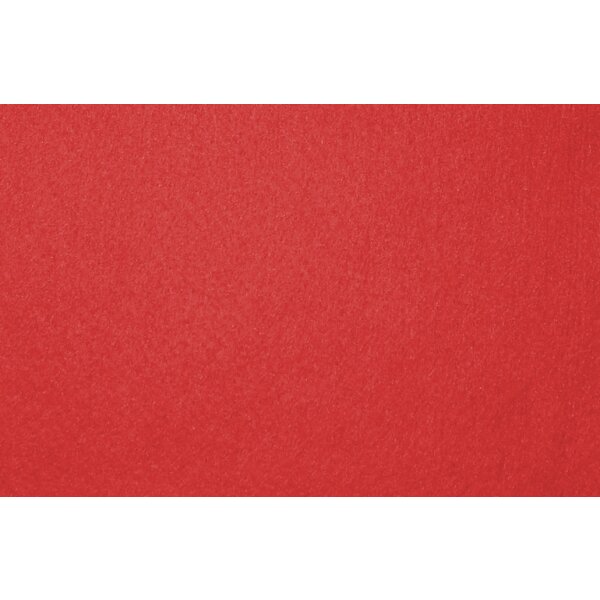 Bastelfilz, rot, 10 Bogen, 2 mm stark