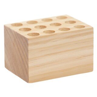 Holzblock für Prickelnadeln, 8,5 x 6,5 x 5,5 cm