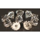 Acryl Diamanten klar, 25 Stück