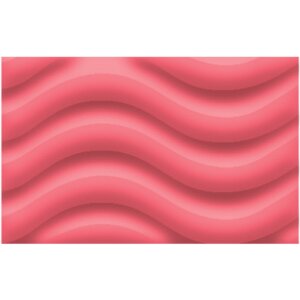 Schult&uuml;tenrohling aus 3D Wellpappe rosa, h: 68 cm