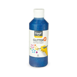 CREALL® Glitter Glitzerfarbe, 250 ml Blau