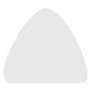 Laternenzuschnitt Triangel weiß, 17 x 14,5 cm, 10...