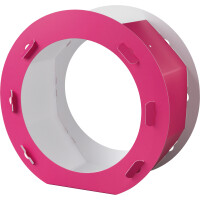 Laternenrohling rund pink, Ø 22 cm