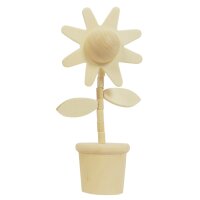 Drückfigur Wackelblume, ca. 14 cm