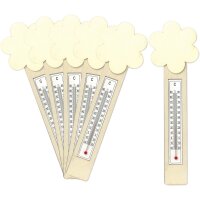 DIY Thermometer Blumen, 6er Set