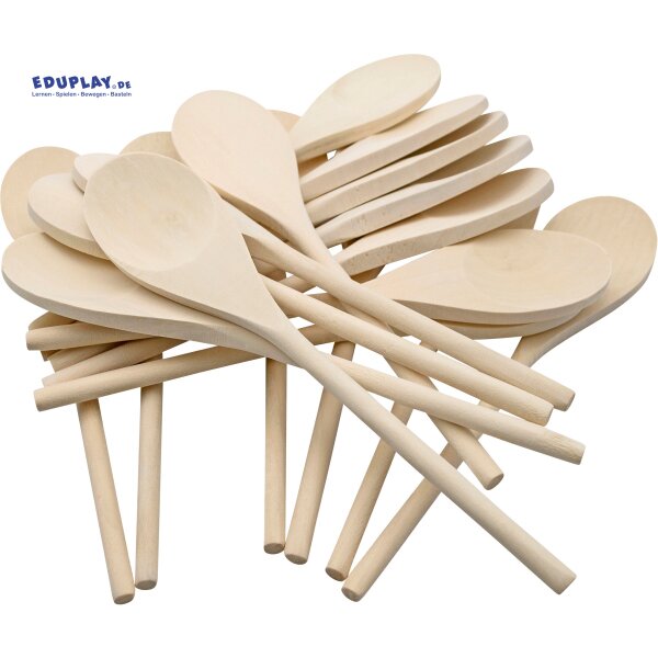 Holzlöffel, 24er Set