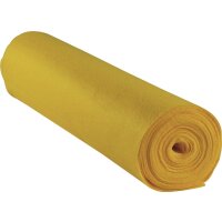 Bastelfilzrolle, bananengelb, 5 x 0,45 m, 2 mm stark