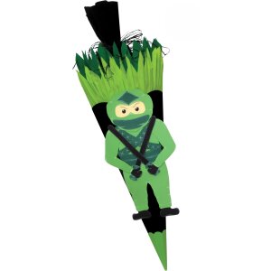 Schultüte Bastelset Ninja von Prell, inkl....