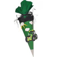 Schultüte Bastelset Traktor grün von Prell