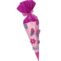 Schultüte Bastelset Schmetterling-Blume von Prell, inkl.Schulstarterpaket GRATIS