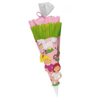 Schultüte Bastelset Pferde Freundinnen von Prell, inkl. Schulstarterpaket GRATIS