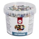Artdecor Mosaik Mix, 1x1cm, ca.1500Stück, Dose 1kg,...