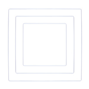 Metallringe Quadrate sortiert