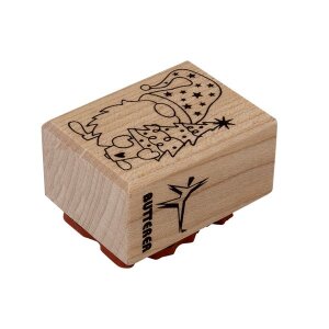 Stempel Wichtel Theo, 3x4cm