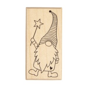 Stempel Wichtel Elton, 3x6cm