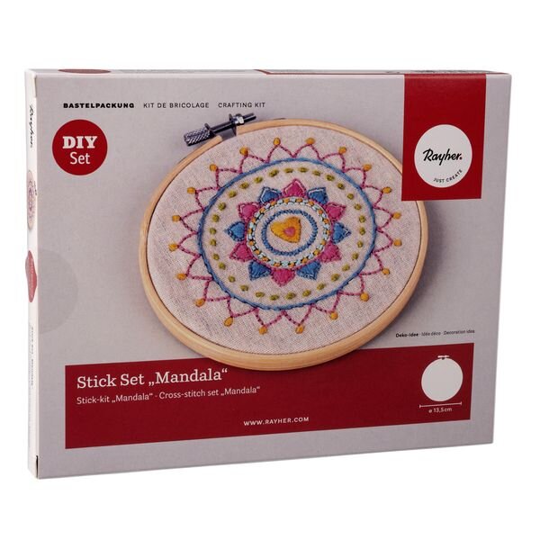 BP Stick Set Mandala, 13,5cm ø, Box