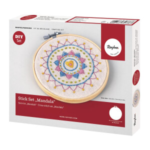 BP Stick Set Mandala, 13,5cm ø, Box