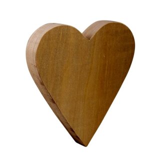 Holz Herz, FSC 100%, 20x18,5x2,7cm, natur