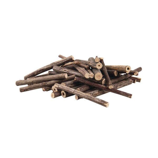Aststücke, natur, 0,2-1,2cm ø, 7,5cm, Bund 200g, natur