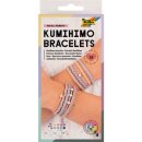 Kumihimo Bracelets, pastell regenbogen