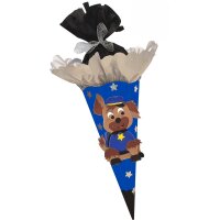 Schultüte Bastelset Hund von Prell, inkl. Schulstarterpaket GRATIS