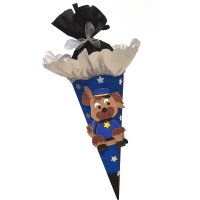 Schultüte Bastelset Hund von Prell, inkl. Schulstarterpaket GRATIS