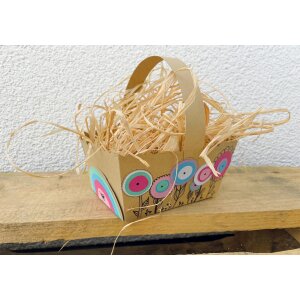 Geschenkk&ouml;rbchen Vintage verschieden sortiert, 10 St&uuml;ck