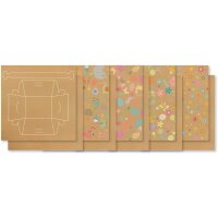 Geschenkkörbchen Vintage verschieden sortiert, 10 Stück