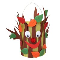 Laternen Bastelset Baum von Prell, 4 Stück