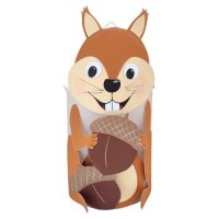 Laternen Bastelset Eichhörnchen von Prell, 4 Stück