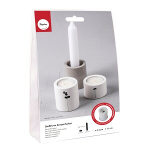 Silikongießform Kerzenhalter, 52 x 71 mm. Leider...