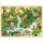 Einlegepuzzle Dschungel, 40 x 30 x 0,8 cm, 96teilig