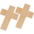 Holzkreuze 6 x 4 cm, 10 Stück