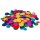 Filzaufkleber Regenbogen Punkte, 360 Stück in 3 Größen