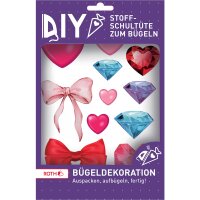 Bügeldekoration Diamantentraum für Schultüten