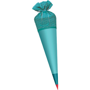 Schultütenrohling weiß, 70 cm. Lieferbar...