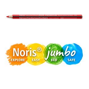 Jubil&auml;umsangebot: Noris Colour Jumbo Farbstifte, 112 St&uuml;ck, derzeit hochwertiger Ersatz lieferbar (kein upcycled Wood)