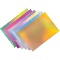 Magic Rainbow irisierender Karton, 10 Bogen 50 x 70 cm