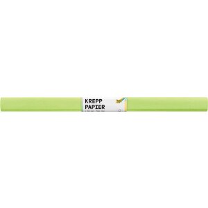 Krepppapier/Feinkrepp weißgrün 10 Rollen, 50 x...