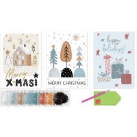 Diamond Painting Greeting Cards Cosy X-mas