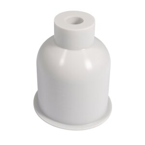 Silikongießform Vase fein geriffelt, inkl. Reagenzglas