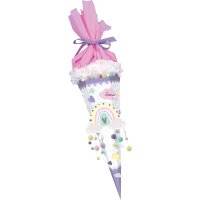 Schultüte Bastelset Easy Line Regenbogen von URSUS, inkl. Schulstarterpaket GRATIS