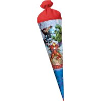 Motivschultüte Marvel Avengers rund von Roth, inkl. Schulstarterpaket GRATIS