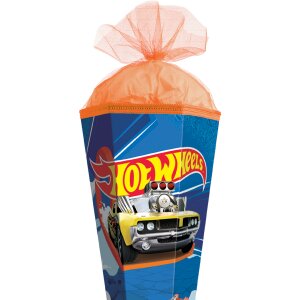 Roth Motivschultüte sechseckig Hot Wheels, inkl. Schulstarterpaket GRATIS