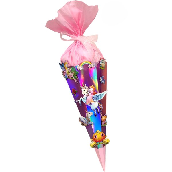 Schultüte Bastelset Einhorn/Elfen von Prell, inkl. Schulstarterpaket GRATIS
